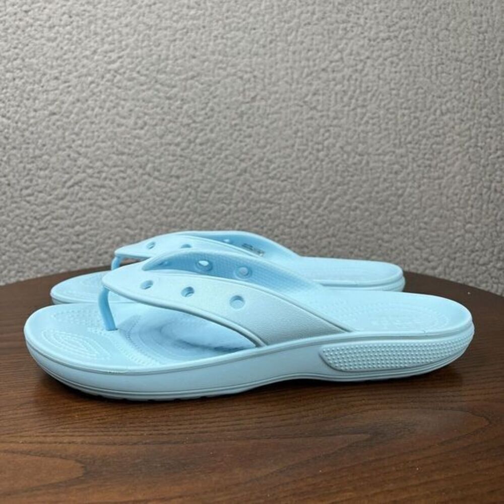 Crocs Shoes Womens‎ Size 12 Blue Baya Sandals Comfort Flip Flop Thong Waterproof